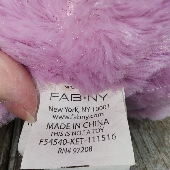 FAB-NY Jumbo "Plush" Piggy Bank Purple Coins Money Savings Fun Learning Toy - Picture 5 of 10